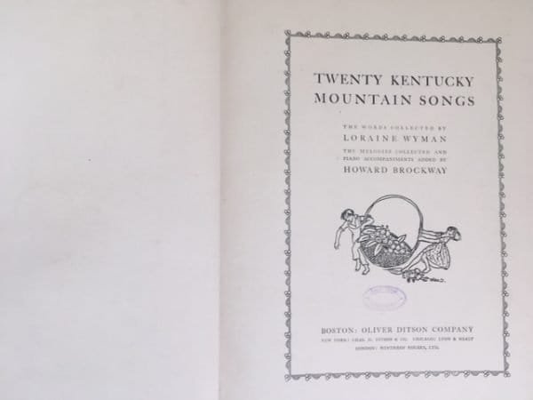 Twenty Kentucky Mountain Songs - Image 5