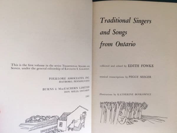 Traditional Singers and Songs from Ontario - Image 3