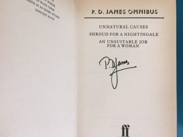 P.D. James Omnibus: Unnatural Causes; Shroud for a Nightingale; An Unsuitable Job for a Woman - Image 6