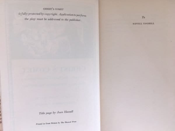 Christ's Comet. The Story of a Thirty Years' Journey that Began and Ended on the Same Day. A Play in Three Acts - Image 4