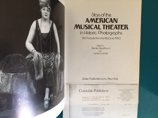 Stars of the American Musical Theater in Historic Photographs. 361 Portraits from 1860s to 1950 - Image 3