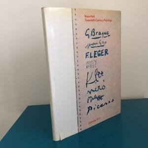 Catalogue of Twentieth Century Paintings, Drawings and Ceramics.
