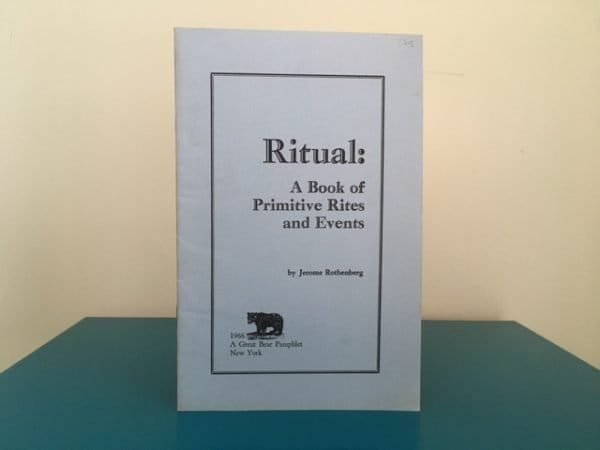 Ritual: A Book of Primitive Rites and Events