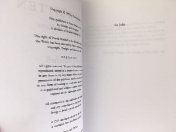 Ghostwritten. A Novel in Nine Parts (PROOF COPY) - Image 3