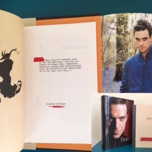 Feel: Robbie Williams [with "RaW", a rare promotional booklet]