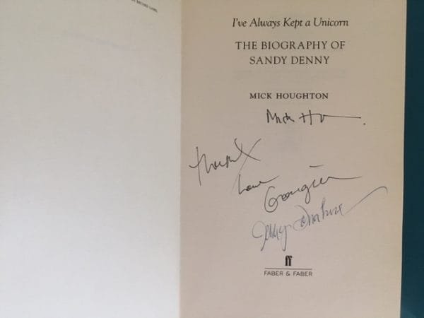 I've Always Kept a Unicorn: The Biography of Sandy Denny - Image 2