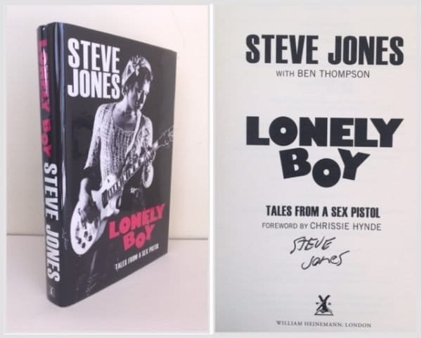 Lonely Boy: Tales from a Sex Pistol (SIGNED COPY)