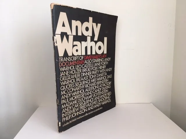 Andy Warhol: Transcript of David Bailey's ATV Documentary
