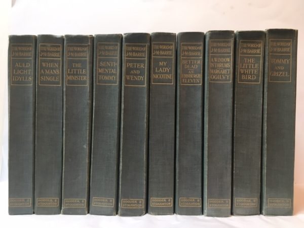 The Works of J.M. Barrie [10 vols - complete]