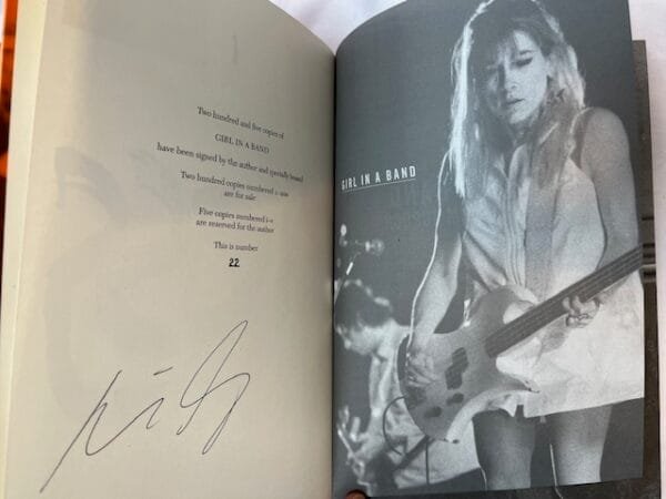Girl in a Band (SIGNED limited edition) - Image 3