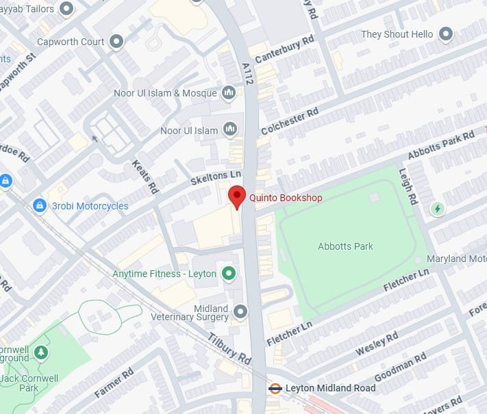 Quinto Bookshop Location
