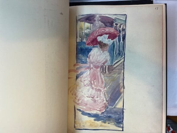 Maurice Prendergast: Large Boston Public Garden Sketchbook - Image 3