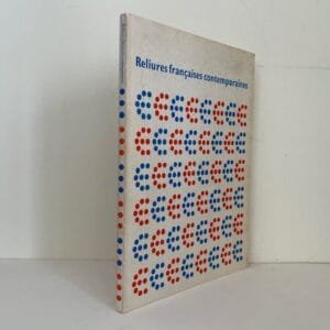 Reliures francaises contemporaines