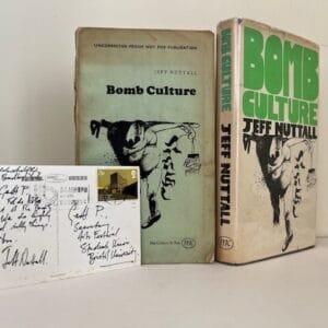 Bomb Culture (1st editon + proof + signed postcard)