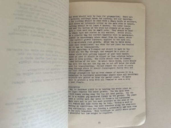 A Guide to Growing Marijuana in the British Isles and Other Cool Climates (with typescript) - Image 3