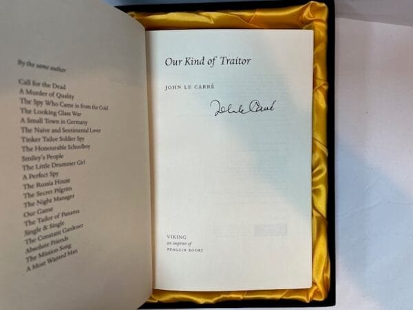 Our Kind of Traitor (SIGNED DELUXE EDITION) - Image 3