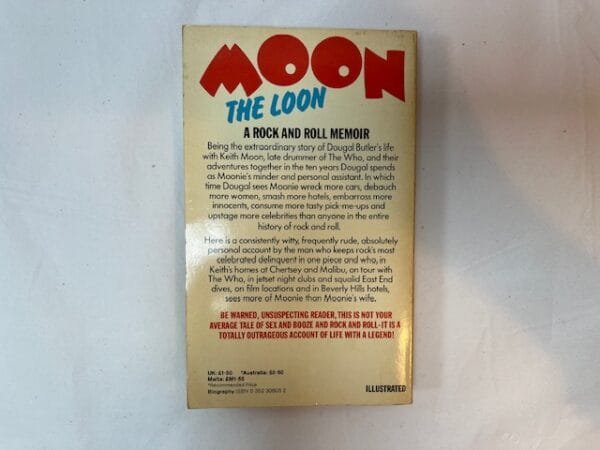 Moon the Loon: The Amazing Rock and Roll Life of Keith Moon - Image 4