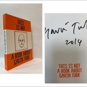 This is Not a Book About Gavin Turk (SIGNED)