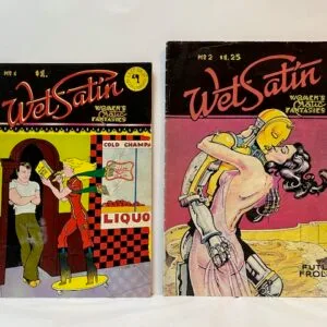 Wet Satin: Women's Erotic Fantasies. Issue 1 and 2 [all published]