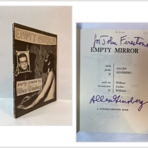 Empty Mirror: Early Poems by Allen Ginsberg (SIGNED)