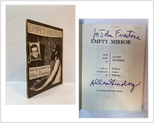 Empty Mirror: Early Poems by Allen Ginsberg (SIGNED)