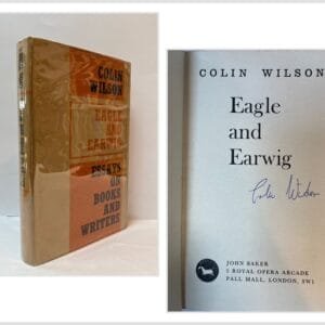 Eagle and Earwig. Essays on Books and Writers (SIGNED)
