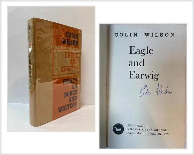 Eagle and Earwig. Essays on Books and Writers (SIGNED)