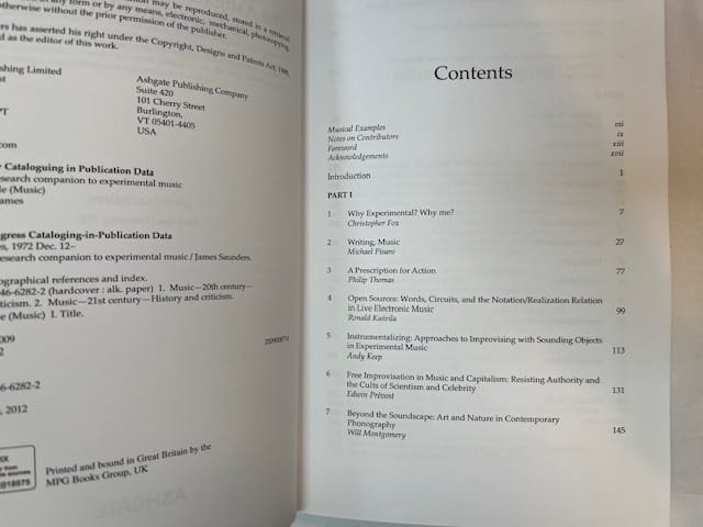 The Ashgate Research Companion to Experimental Music - Image 2