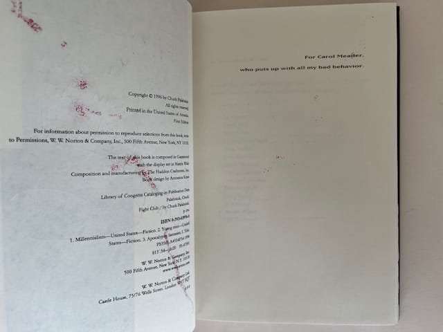 Fight Club (SIGNED) - Image 3