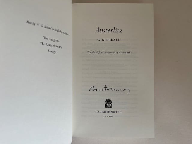 Austerlitz (SIGNED) - Image 4