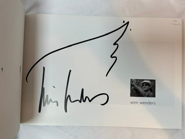 Wim Wenders (SIGNED)