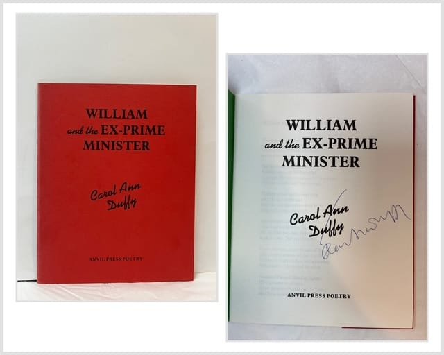 William and the Ex-Prime Minister (SIGNED)