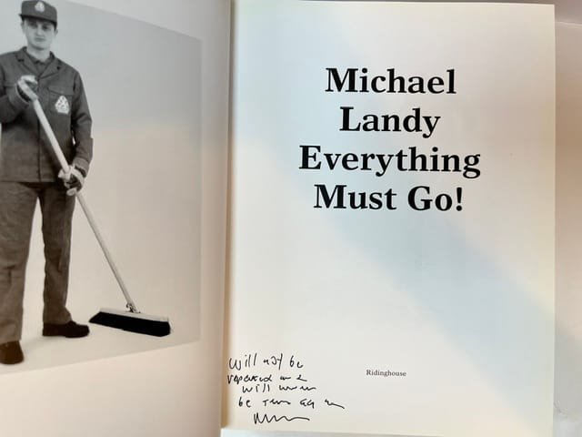 Michael Landy: Everything Must Go (SIGNED) - Image 2