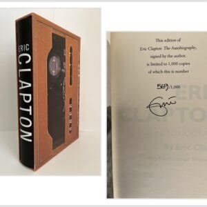 Eric Clapton: The Autobiography (SIGNED limited edition)