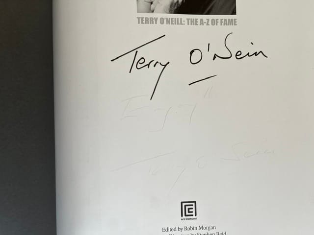 Terry O'Neill: The A-Z of Fame (SIGNED) - Image 6